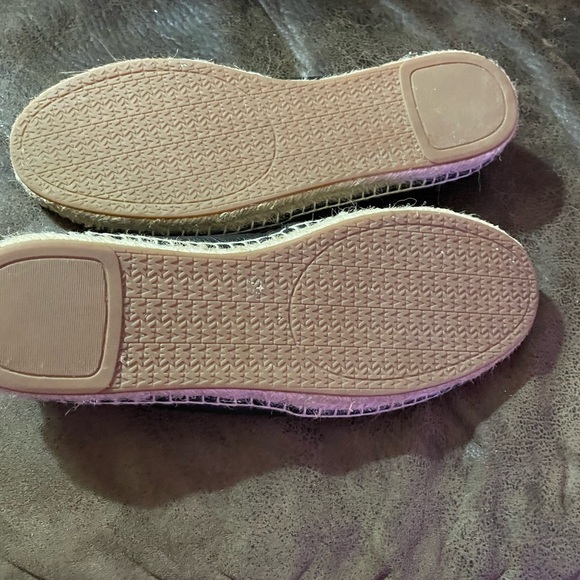 Michael Kors Black Leather Espadrille Flats Women’s Size 8.5M / 38.5M - Picture 6 of 12